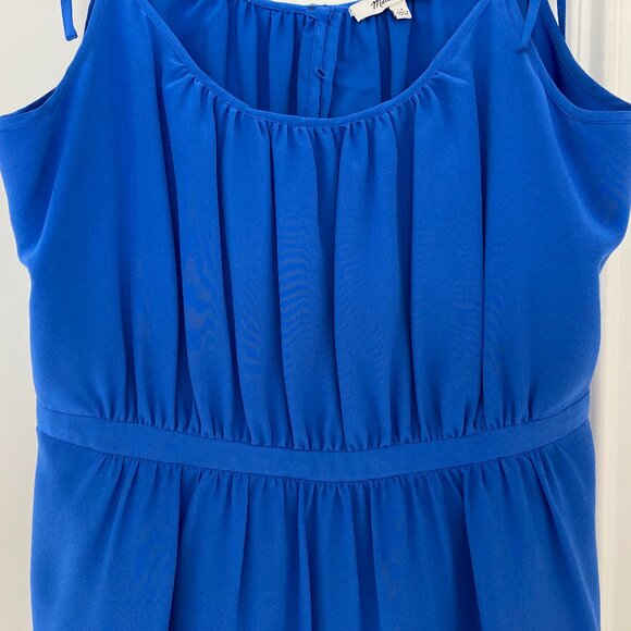 Madewell tie strap blue sundress 12 - Picture 2 of 16